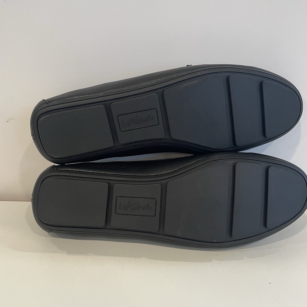LifeStride Black Riviera Loafers Women's Size 8 Comfort Cushion Supportive Shoes - Picture 5 of 8